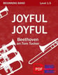 Joyful Joyful Concert Band sheet music cover